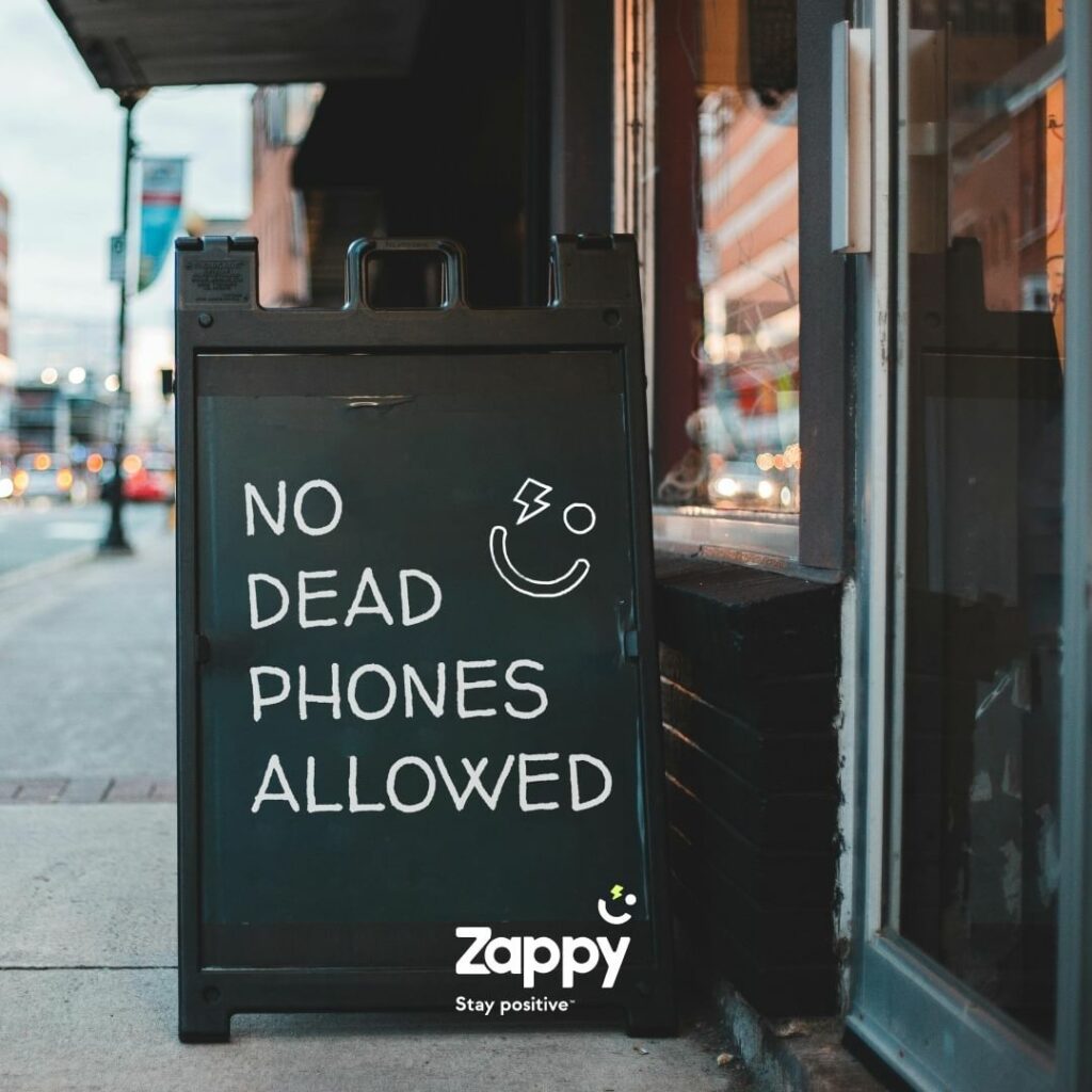 no dead phones allowed 